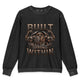 Corded Oversized Sweatshirt – Relaxed Stone-Washed Cotton Pullover