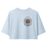 Women’s garment dye cropped tee